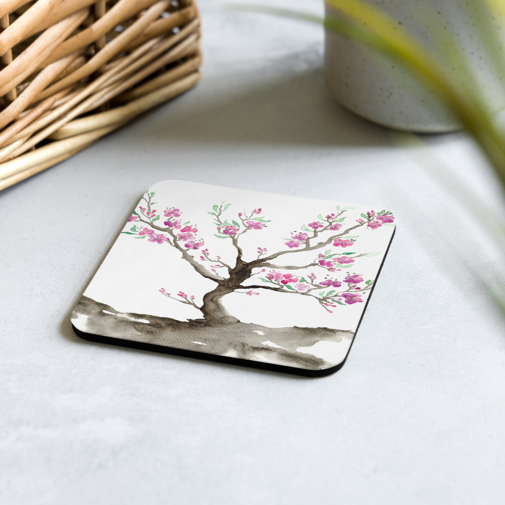 Sakura Tree Coaster Set Brazen Design Studio