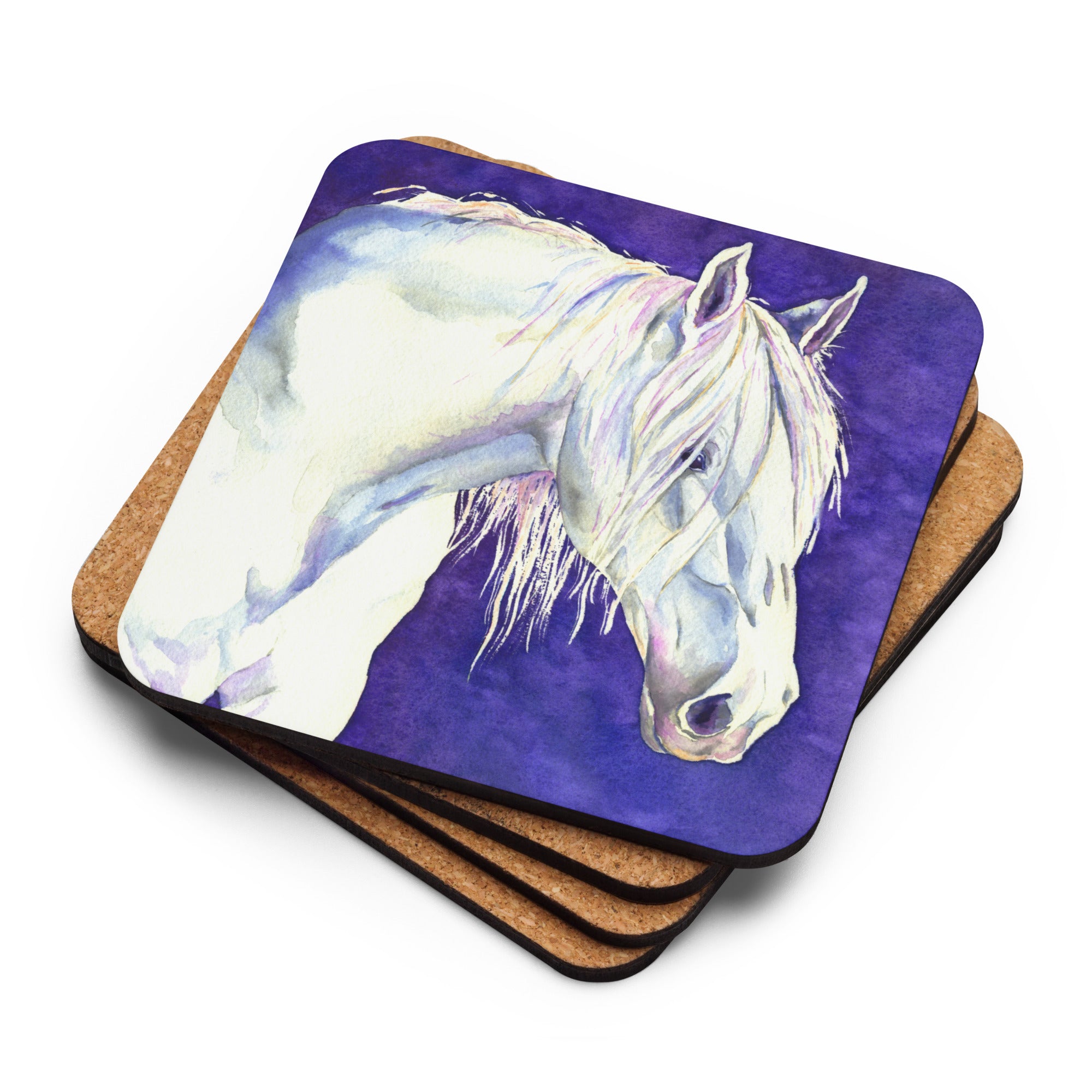 White Horse Coaster Set Brazen Design Studio