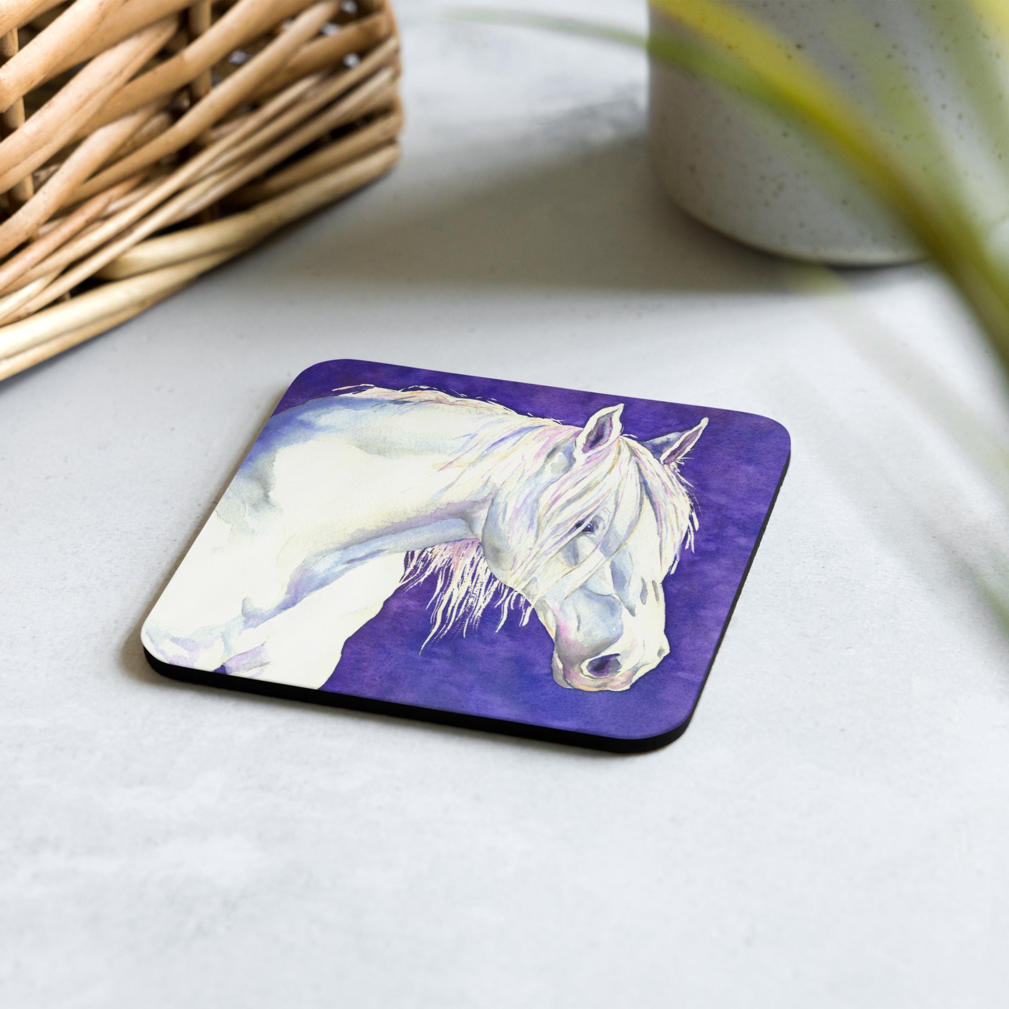 White Horse Coaster Set Brazen Design Studio