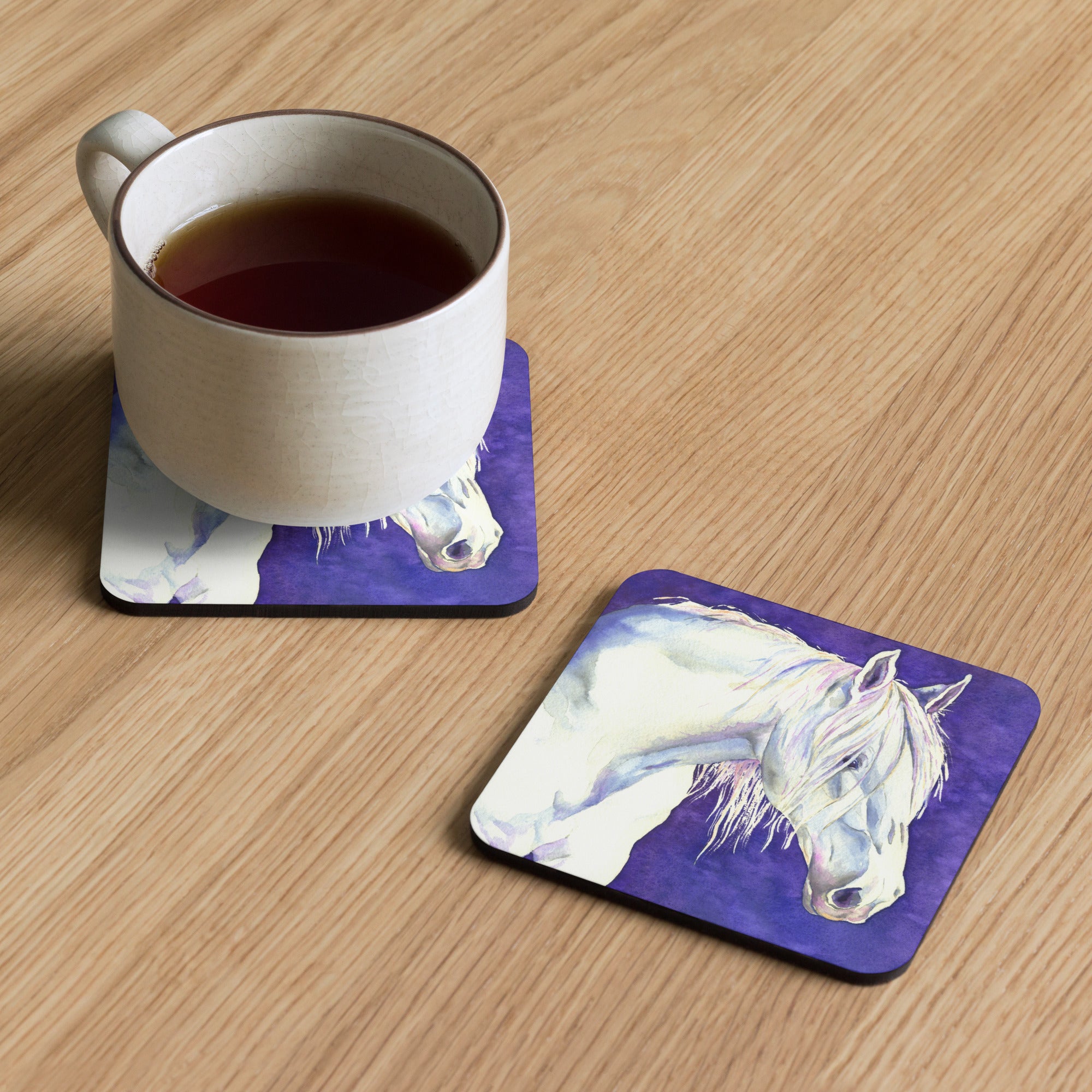 White Horse Coaster Set Brazen Design Studio