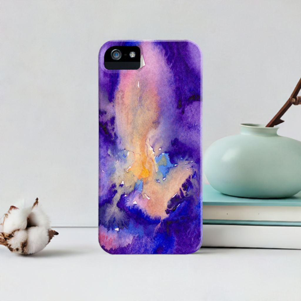 Abstract Lily Phone Case