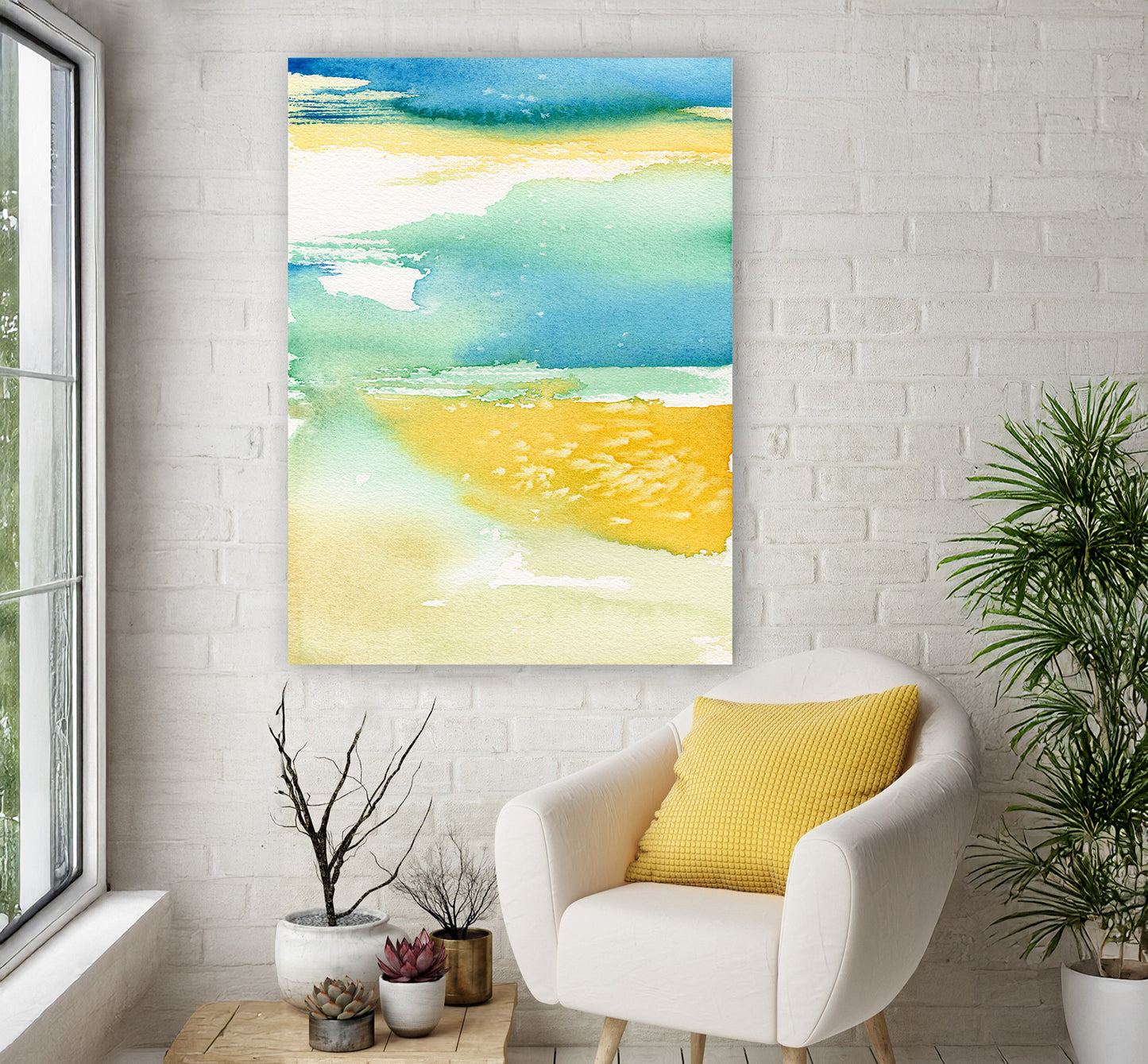 Fall Into Your Ocean Eyes - Art Print