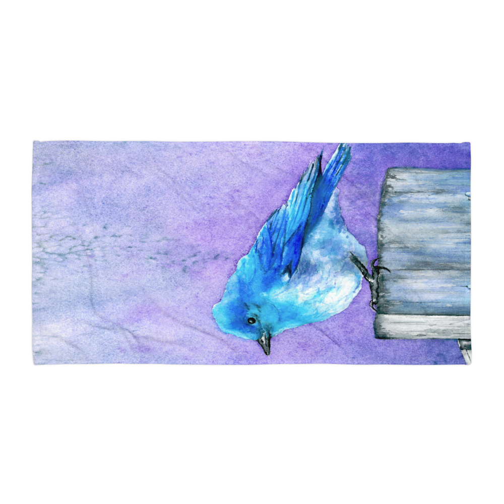 Bluebird Bliss Towel