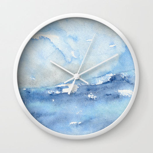 Tempest Wave Wall Clock