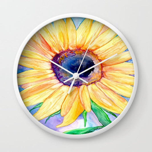 Sunflower Wall Clock