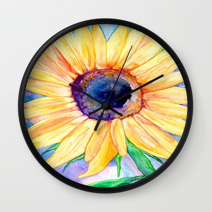 Sunflower Wall Clock