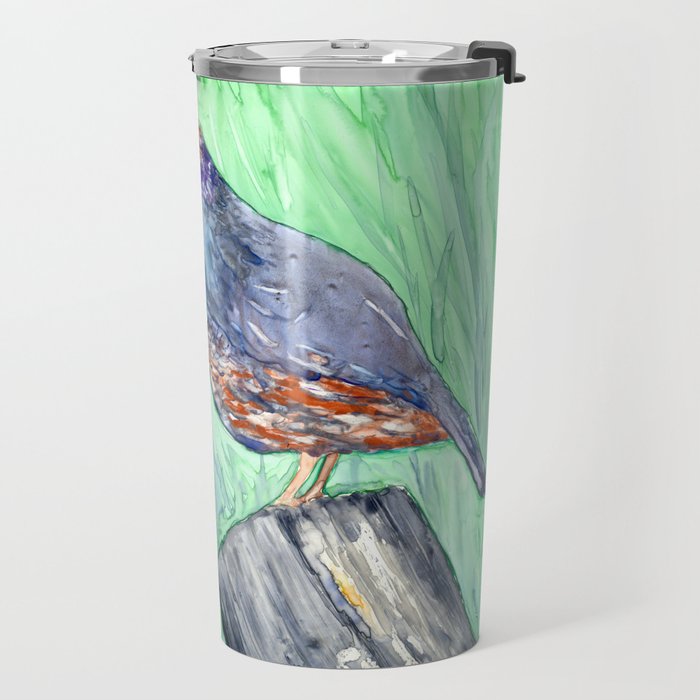 California Quail Travel Mug